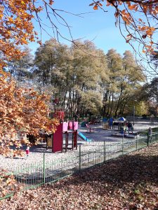 Park Adama Mickiewicza Wieliczka, plac zabaw