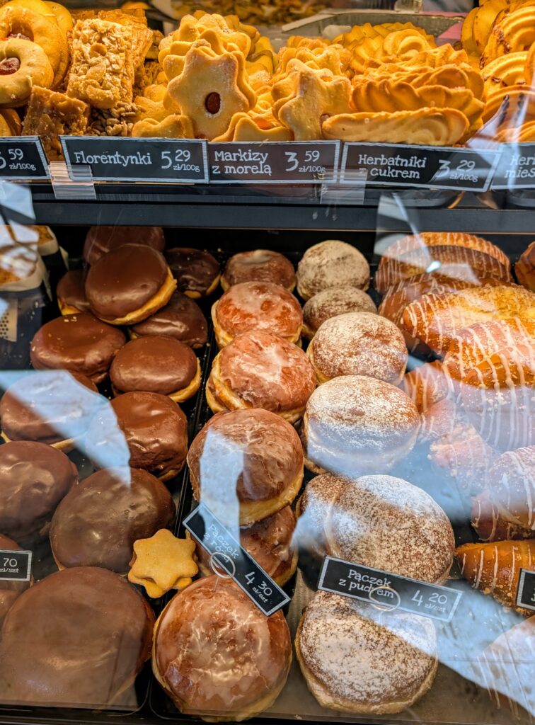 pączki w centrum Wieliczki